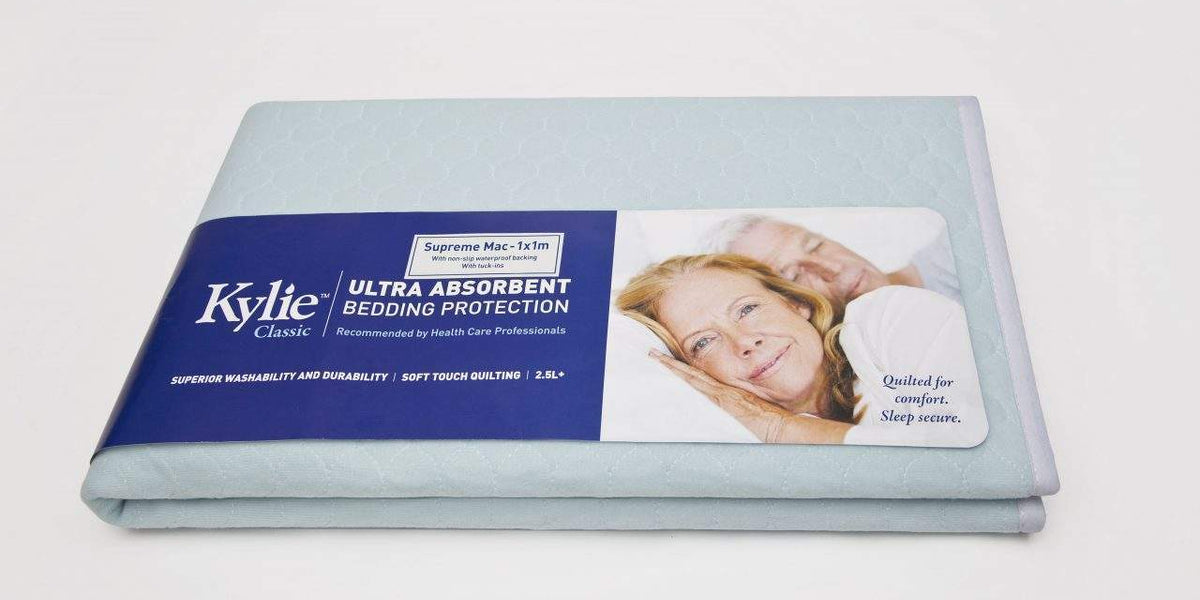 Deluxe Washable Reusable King-Size Bed Incontinence Pad Protector with  Tucks - Coastal Linen Supplies